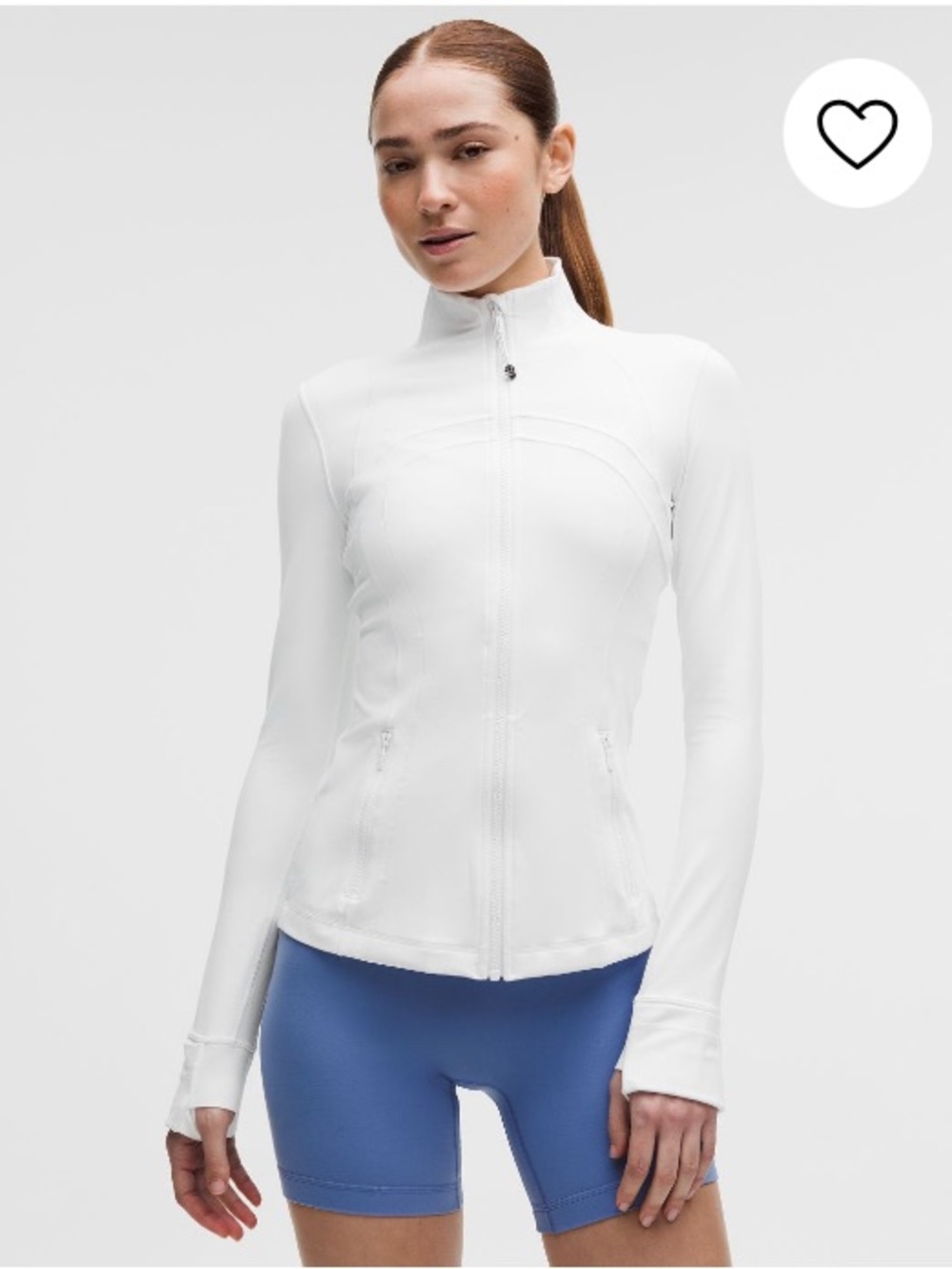 lululemon - define jacket nulu (white)
